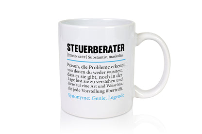 Steuerberater | Spruch Steuern Beruf Humor Arbeit Kollegen Büro Geschenkidee