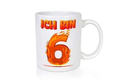 6. Geburtstag | 6 Jahre Drache lustig Geschenkidee Geschenk Tasse