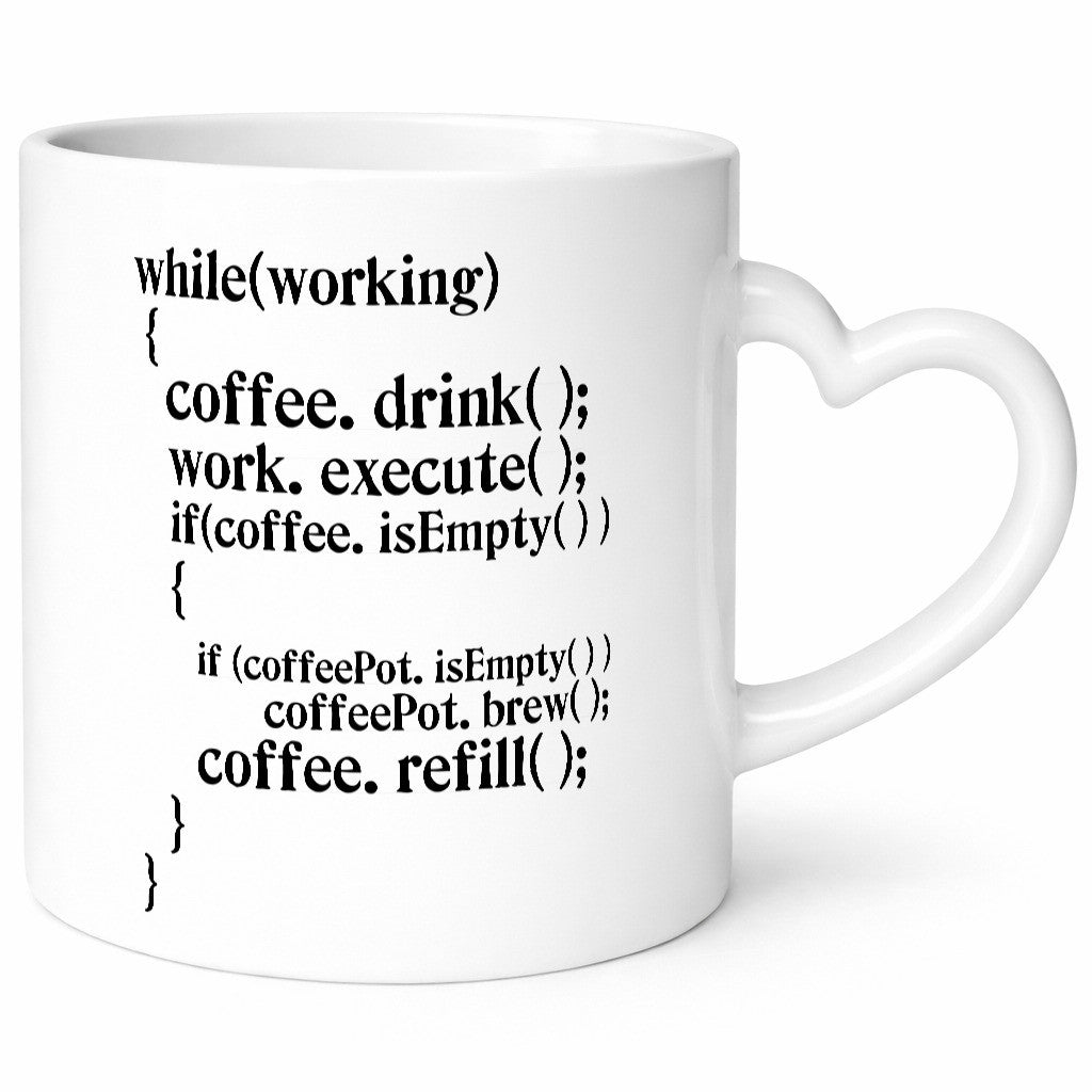 Code Kaffeetrinken | Informatiker Programmierer Nerd lustiger Spruch Geschenk