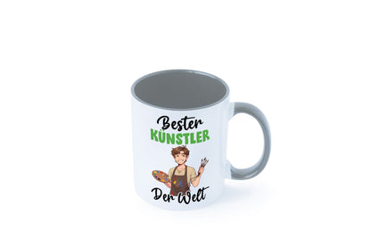 Bester Künstler | Kunst Geschenkidee Humor Tasse