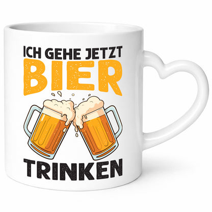Ich gehe jetzt Bier Trinken | Biertrinker Bierliebhaber v2 Geschenkidee Humor