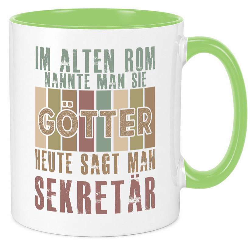 Heute sagt man: Sekretär | Büro Humor Arbeit Kollegen Geschenkidee Tasse