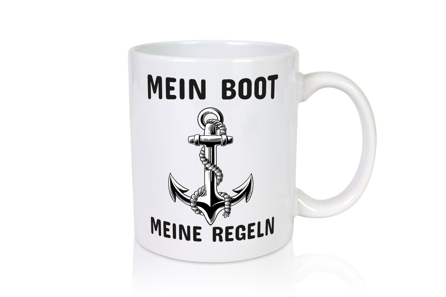 Mein Boot meine Regeln | Bootbesitzer Tasse Kapitän Geschenkidee Humor