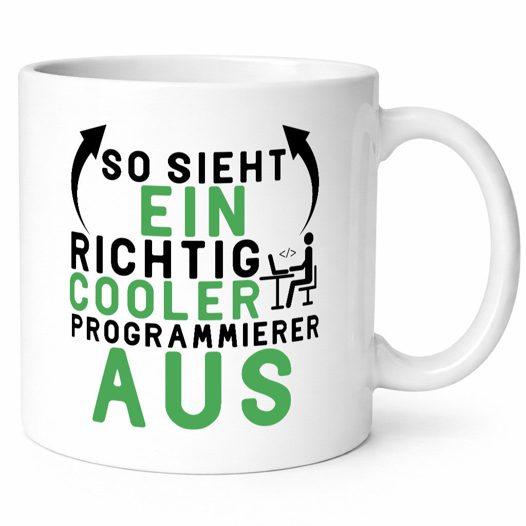 Richtig cooler Programmierer | Comic PC Computer Nerd Geschenk Humor