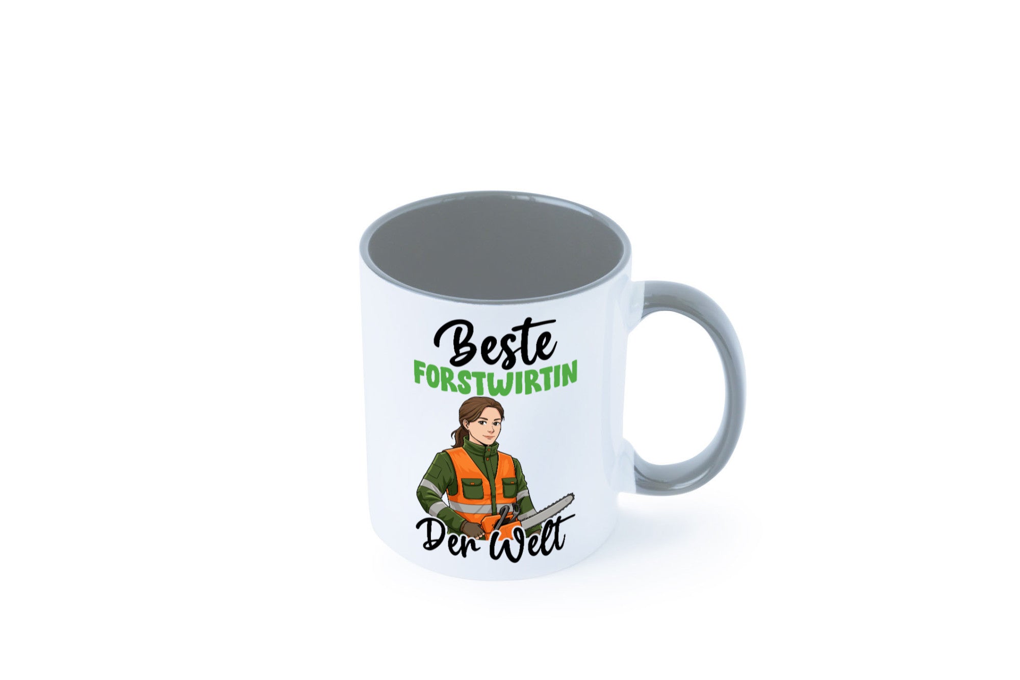 Beste Forstwirtin | Forst Wirtin v2 lustig Humor Geschenkidee Geschenk Tasse