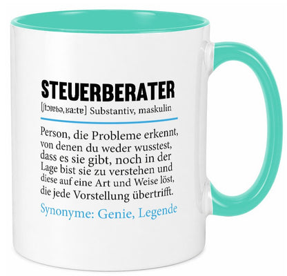 Steuerberater | Spruch Steuern Beruf Humor Arbeit Kollegen Büro Geschenkidee Tasse