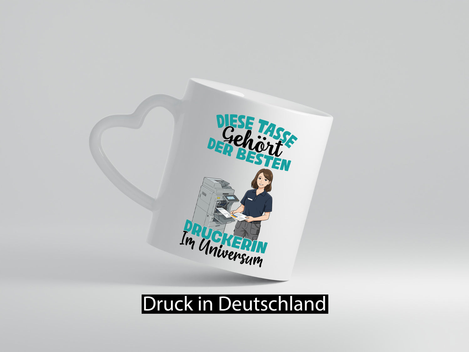 Im Universum: Druckerin | Druckerei Print Medien Geschenk Humor Geschenkidee