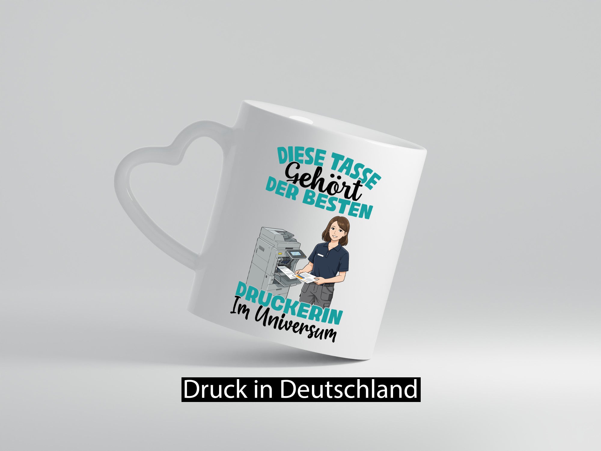Im Universum: Druckerin | Druckerei Print Medien Geschenk Humor Geschenkidee