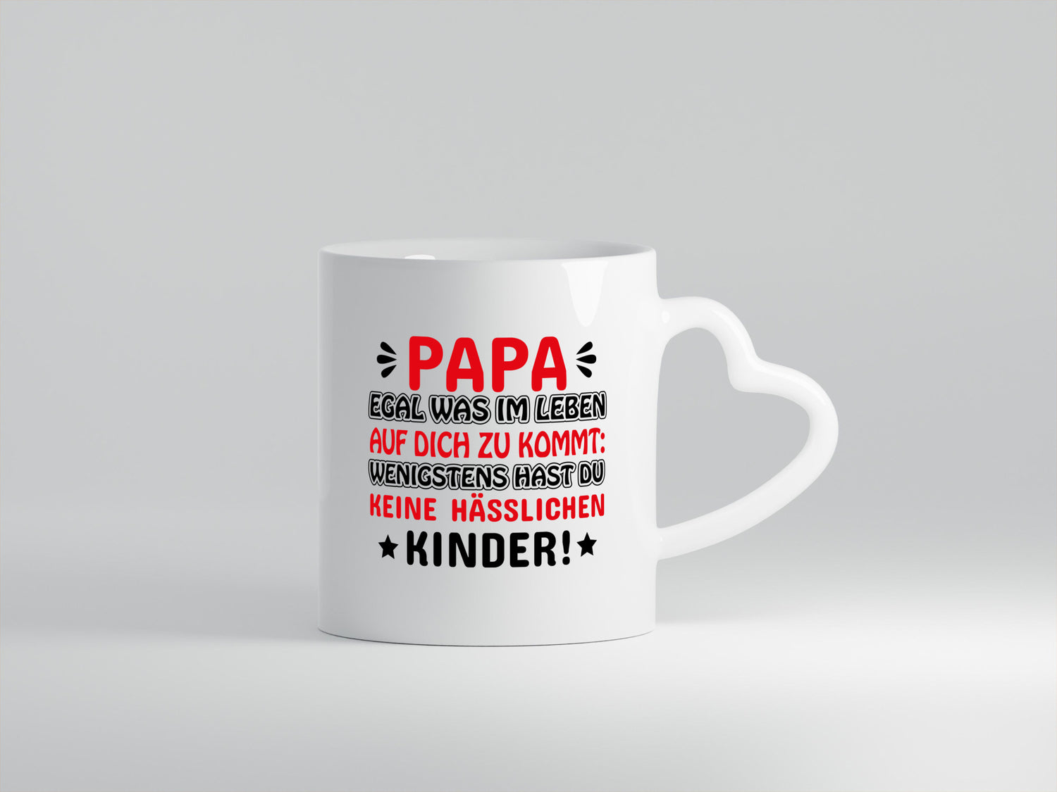 Papa egal was auf dich zukommt Humor Geschenkidee Tasse