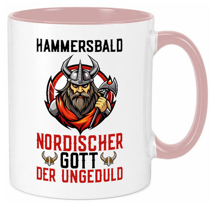 Hammersbald Nordischer Gott der ungeduld Humor Geschenkidee Tasse