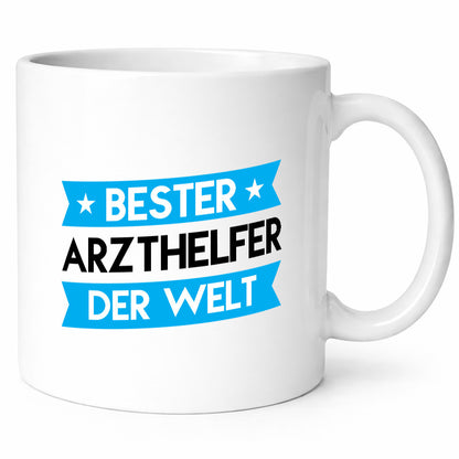 Bester Arzthelfer | Fachangestellter Medizin lustiger Spruch Geschenk Humor