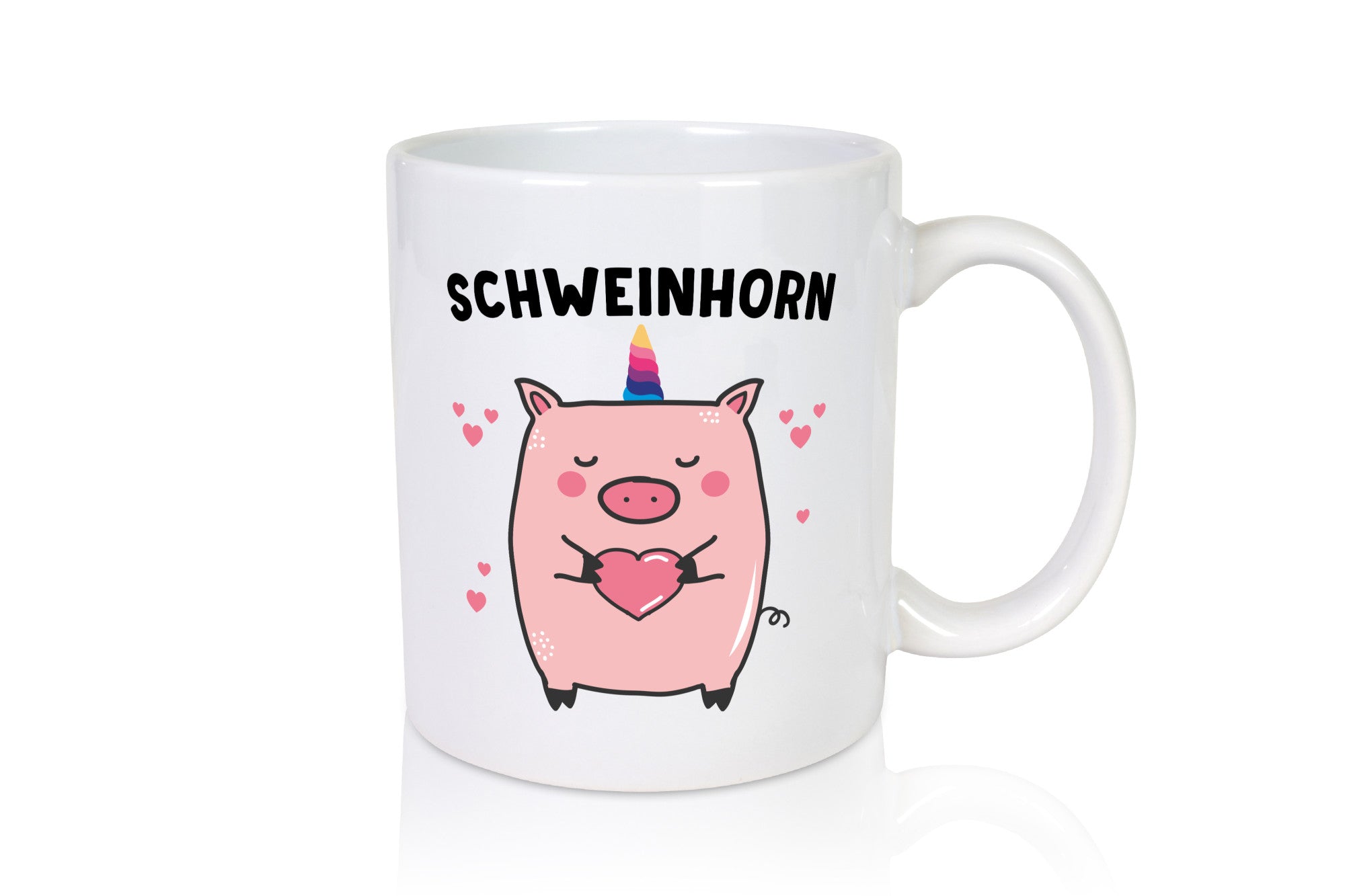 Schweinhorn lustig Humor Geschenkidee Geschenk Tasse