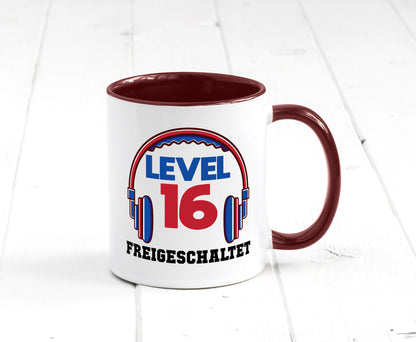 Level 16 Freigeschaltet | 16. geburtstag Gamer lustig Geschenkidee Geschenk