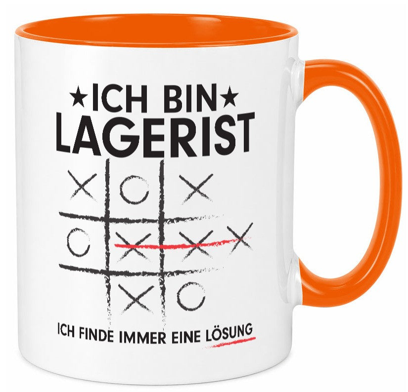 Löse Probleme: Lagerist | Lageristen Lager Arbeiter lustiger Spruch Geschenk Tasse