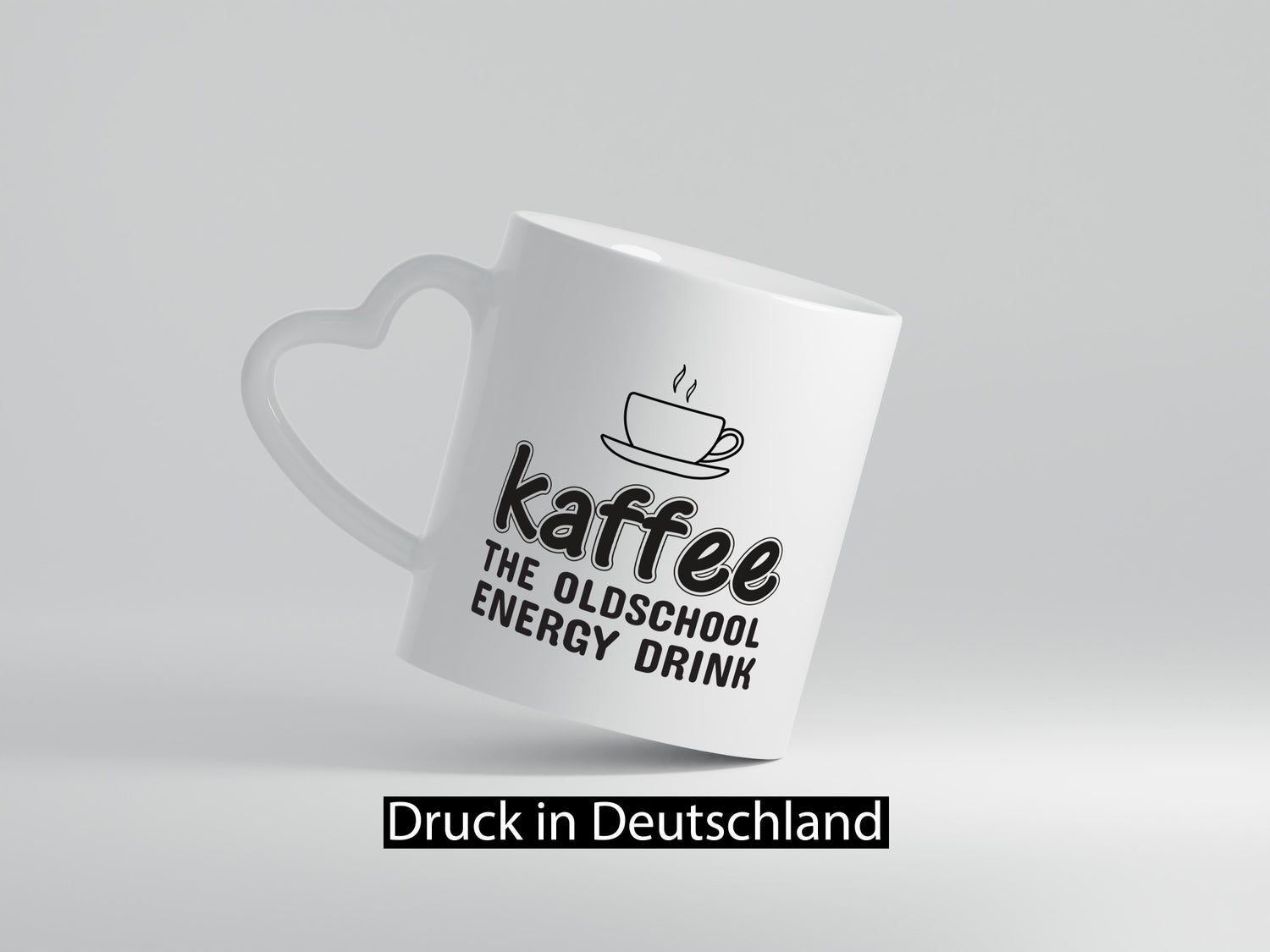 Oldschool Kaffee | Kaffeetrinker Tasse Statement lustiger Spruch Geschenk Humor