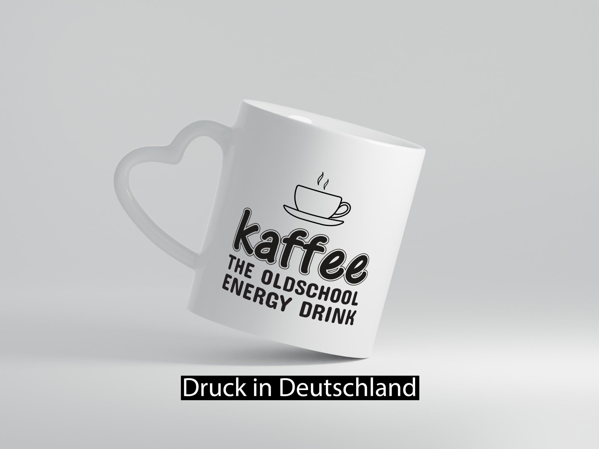 Oldschool Kaffee | Kaffeetrinker Tasse Statement lustiger Spruch Geschenk Humor