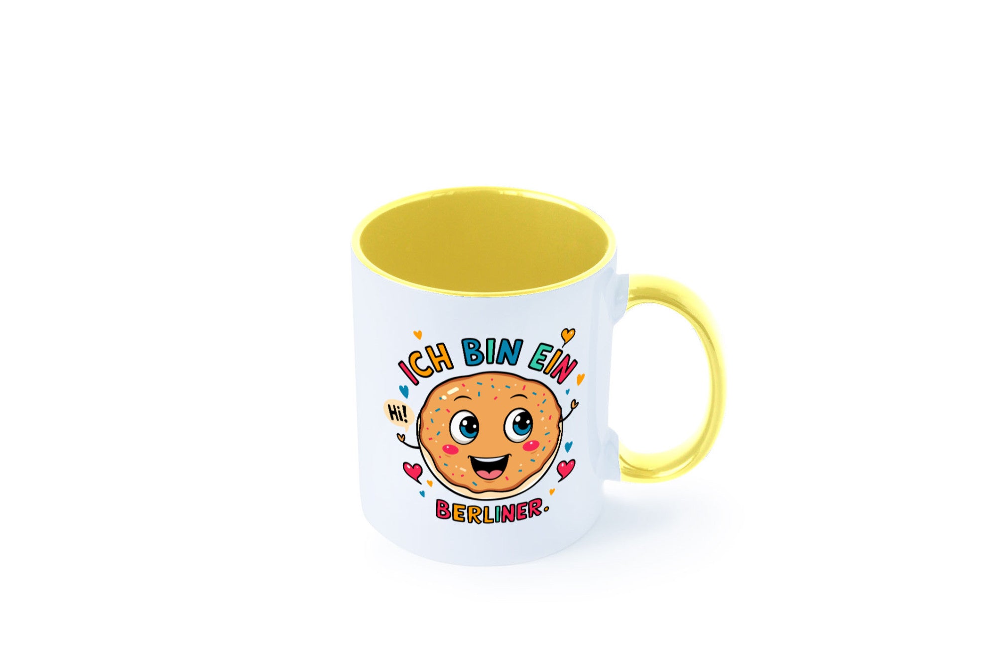 Ich bin ein Berliner | Krapfen Pfannkuchen Humor Geschenkidee Tasse