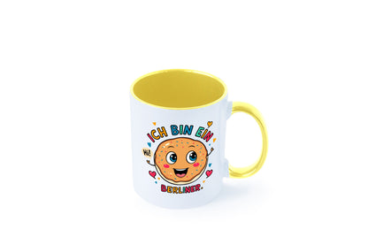 Ich bin ein Berliner | Krapfen Pfannkuchen Humor Geschenkidee Tasse