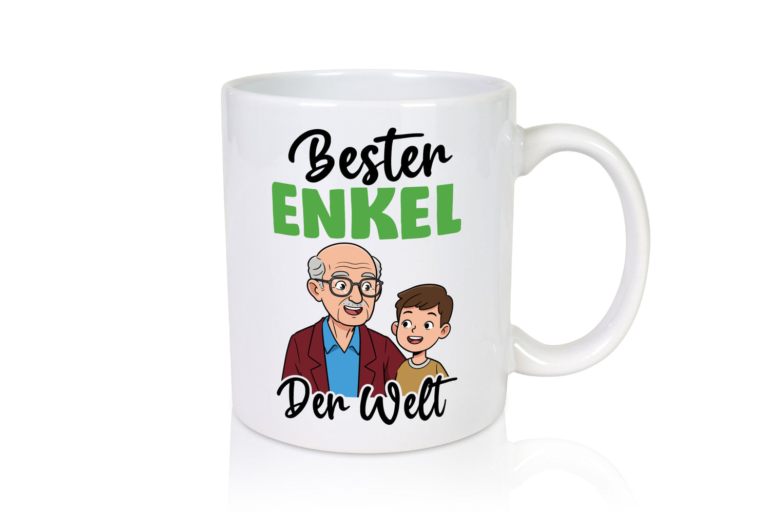 Bester Enkel | Großmutter Großvater Oma Opa lustiger Spruch Geschenk Familie