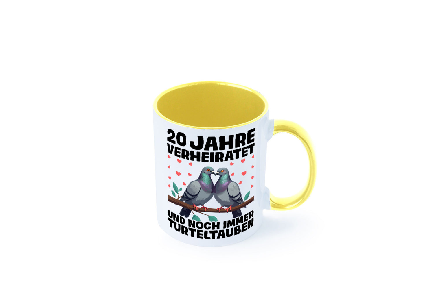20 Jahre verheiratet | Turteltauben Ehe Ehepaar lustig Humor Geschenkidee