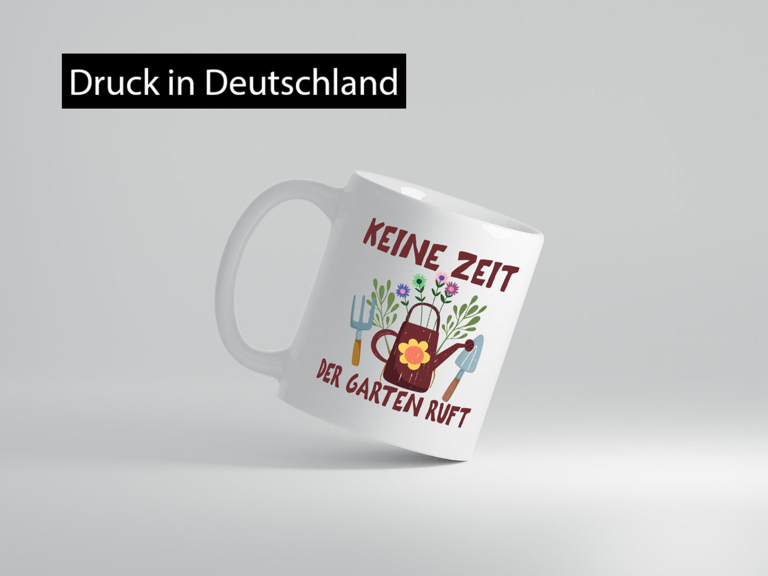 Keine Zeit der Garten ruft | Gärtner Gartenarbeit lustiger Spruch Geschenk