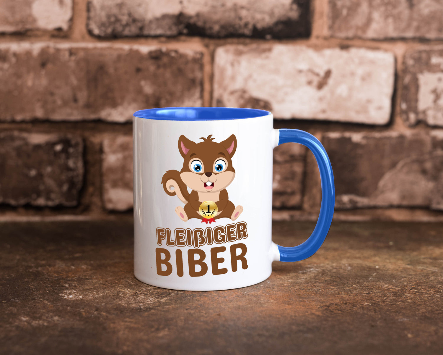 Fleißiger Biber | Motiv Tasse Kinder Geburtstag lustig Geschenkidee Geschenk