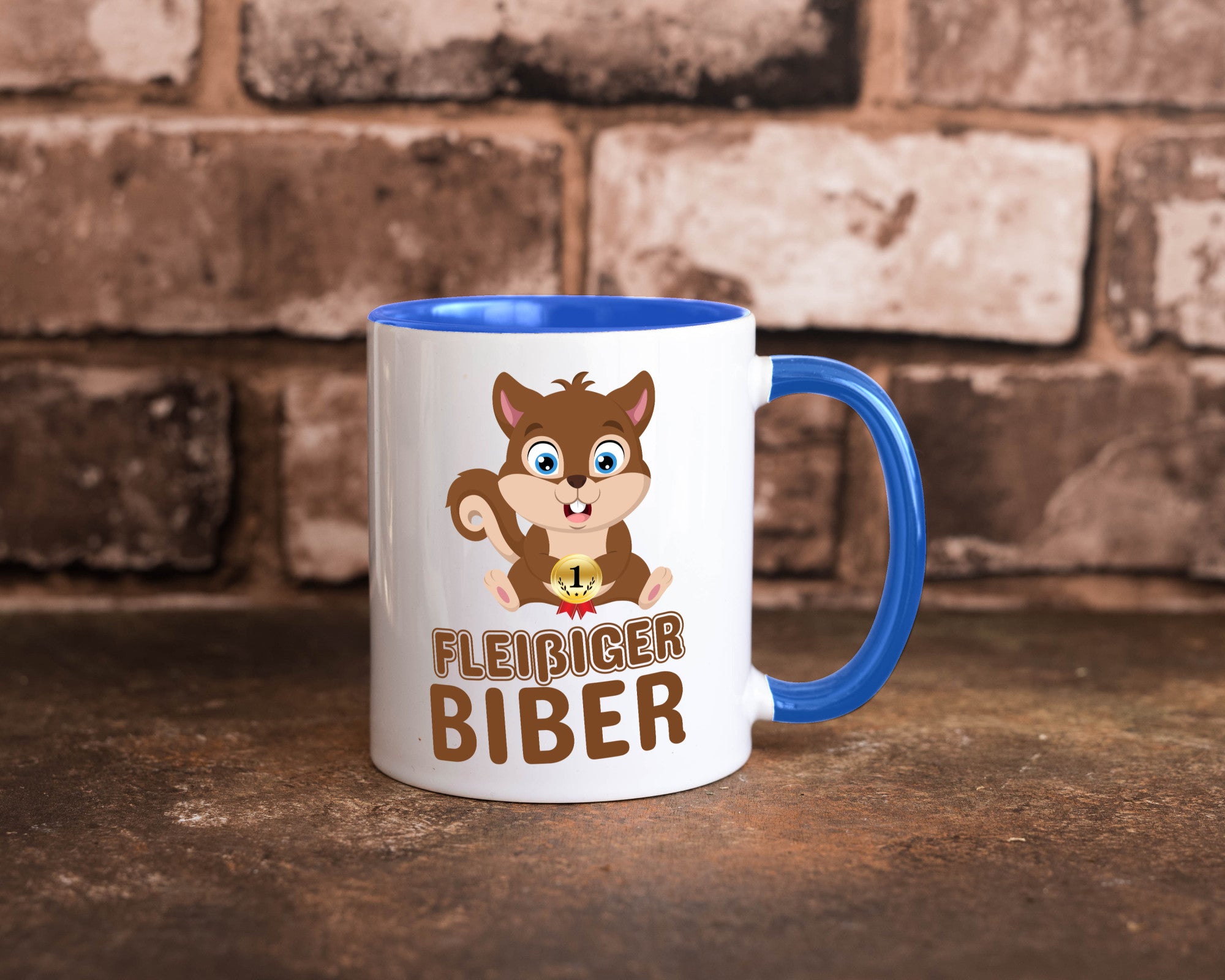 Fleißiger Biber | Motiv Tasse Kinder Geburtstag lustig Geschenkidee Geschenk