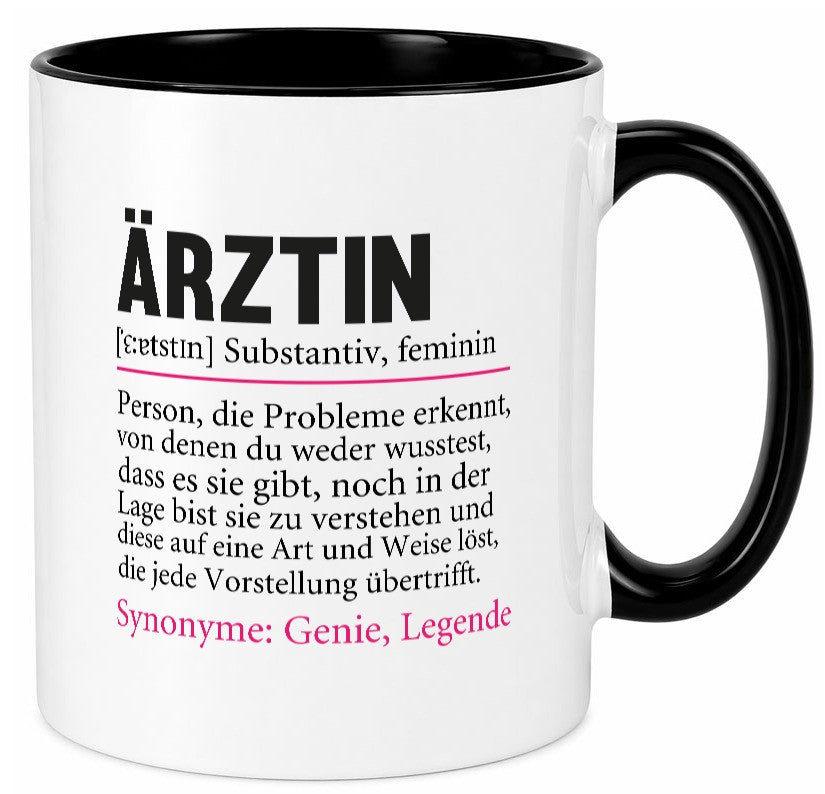 Ãrztin | lustig Medizin Doktorin Fachärztin Humor Geschenkidee Tasse