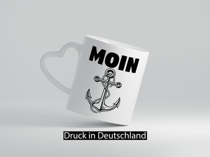 Moin Anker | Norddeutschland Tasse Norddeutscher Humor Geschenkidee