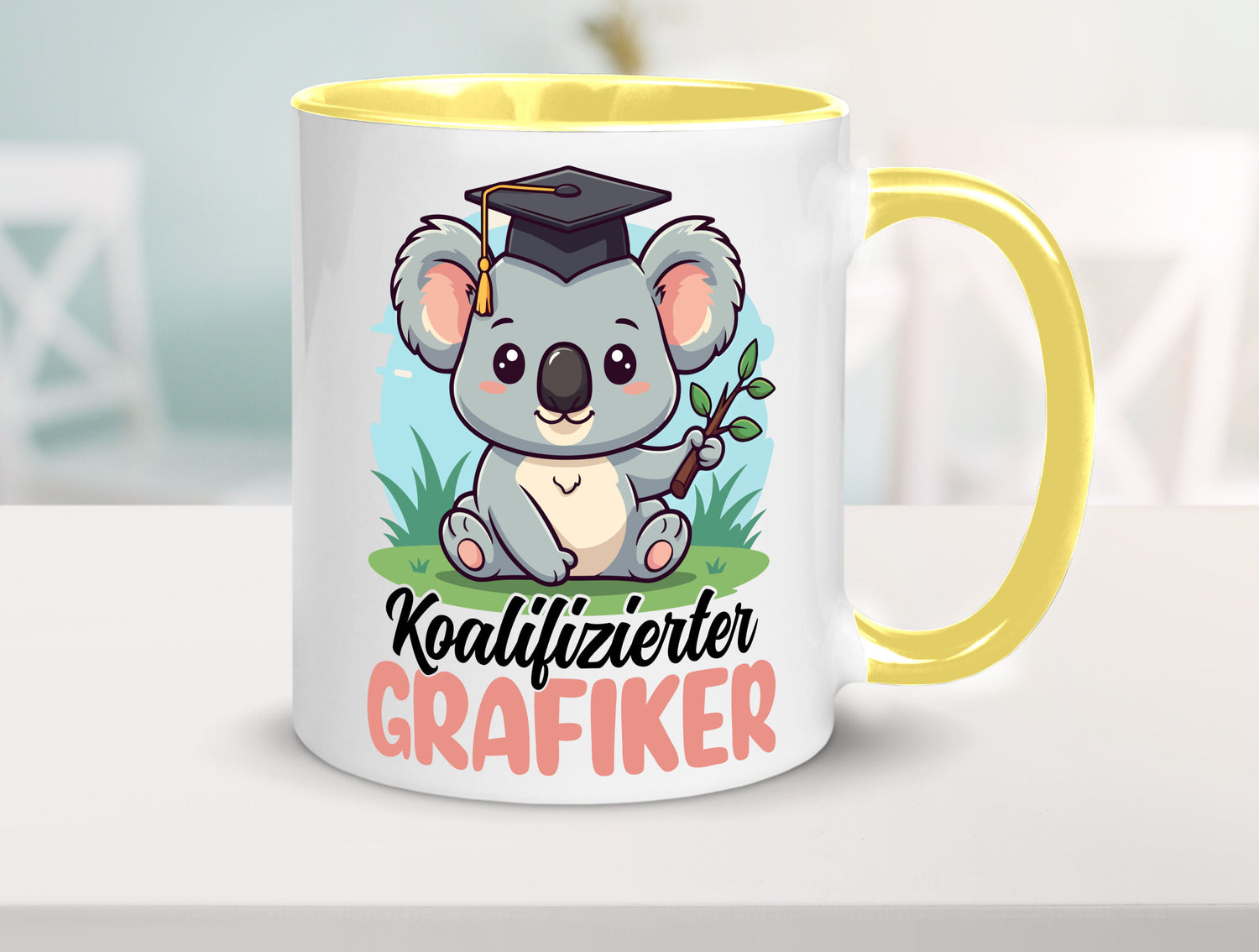 Koalifizierter Grafiker | Grafik Design lustiger Spruch Geschenk Humor