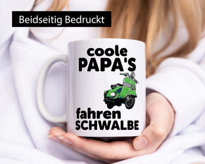 Coole Opas fahren Schwalbe | Roller Opa lustiger Spruch Geschenk Familie