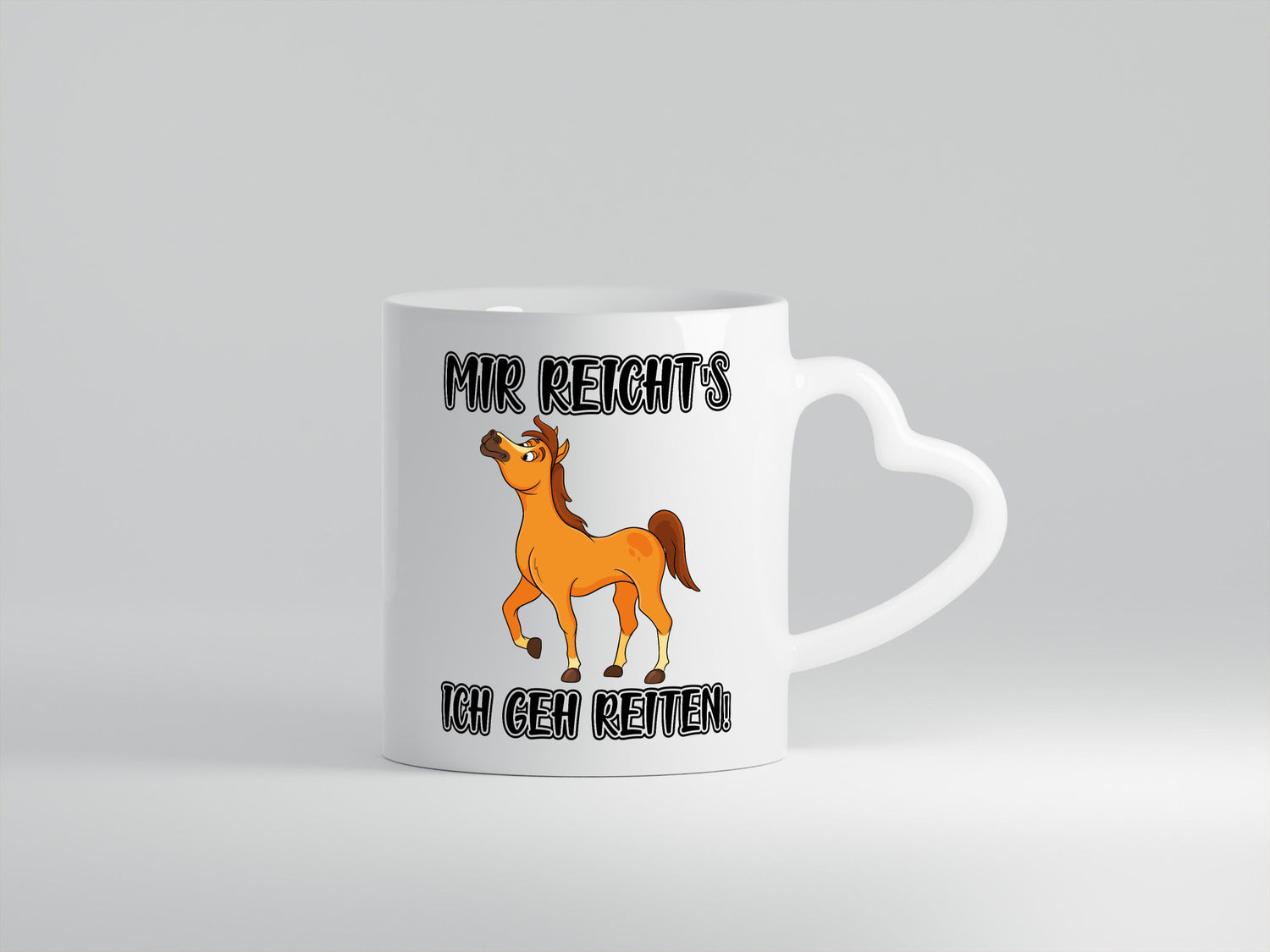 Ich geh reiten | Pferde Tasse Reiter Mädchen Humor Geschenkidee