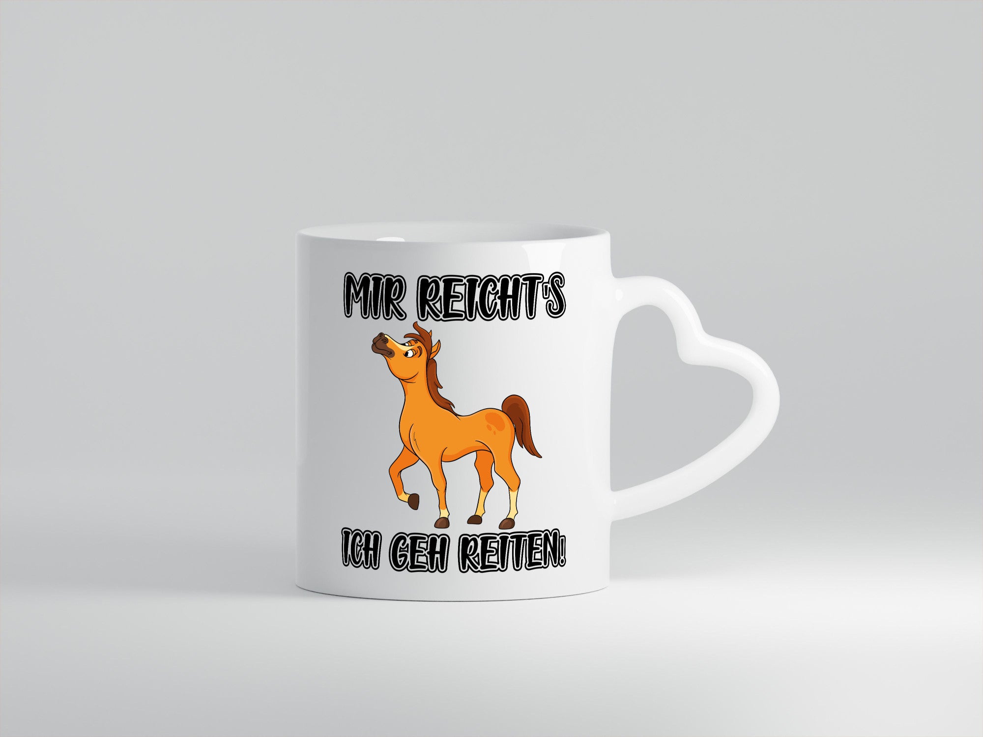 Ich geh reiten | Pferde Tasse Reiter Mädchen Humor Geschenkidee