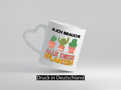 Ich brauche alle Pflanzen | Gartenarbeit Gärtnern lustig Arbeit Kollegen Büro