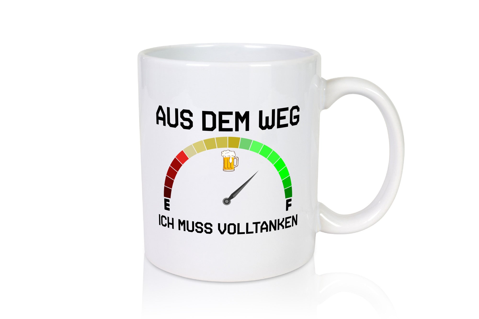 Aus dem Weg | Volltanken Bier Biertrinker Tacho lustig Humor Geschenkidee