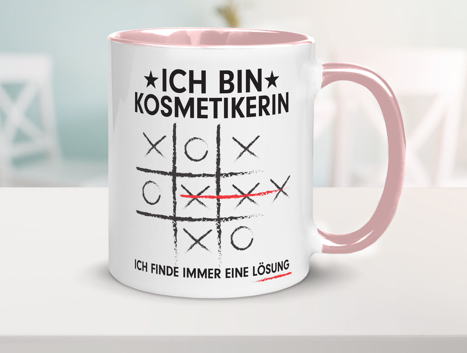 Löse Probleme: Kosmetikerin | Kosmetik Stylistin Geschenk Humor Geschenkidee
