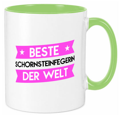 Beste Schornsteinfegerin | Kaminkehrer Handwerk lustig Humor Geschenkidee