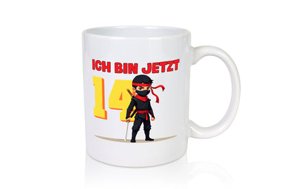 14. Geburtstag | 14 Jahre Ninja Kinder lustiger Spruch Geschenk Geschenkidee