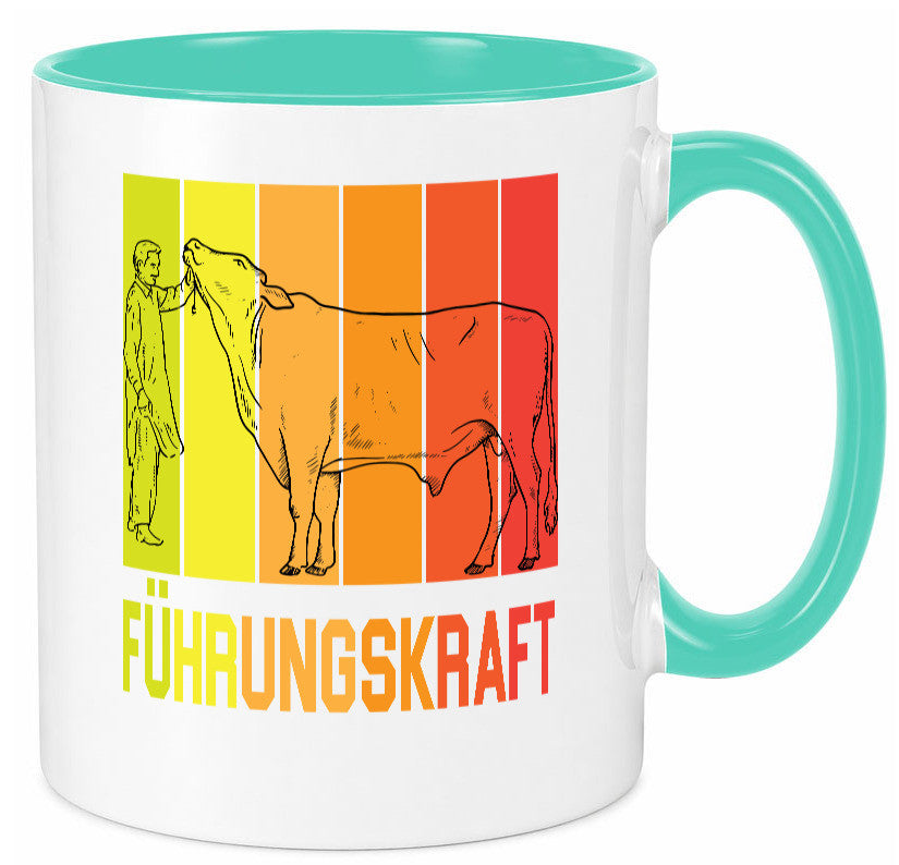 Führungskraft | Farmer Bauernhof lustig Humor Geschenkidee Geschenk Tasse
