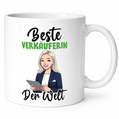 Beste Verkäuferin| Kollegin | Verkaufsjob v2 lustiger Spruch Geschenk Arbeit