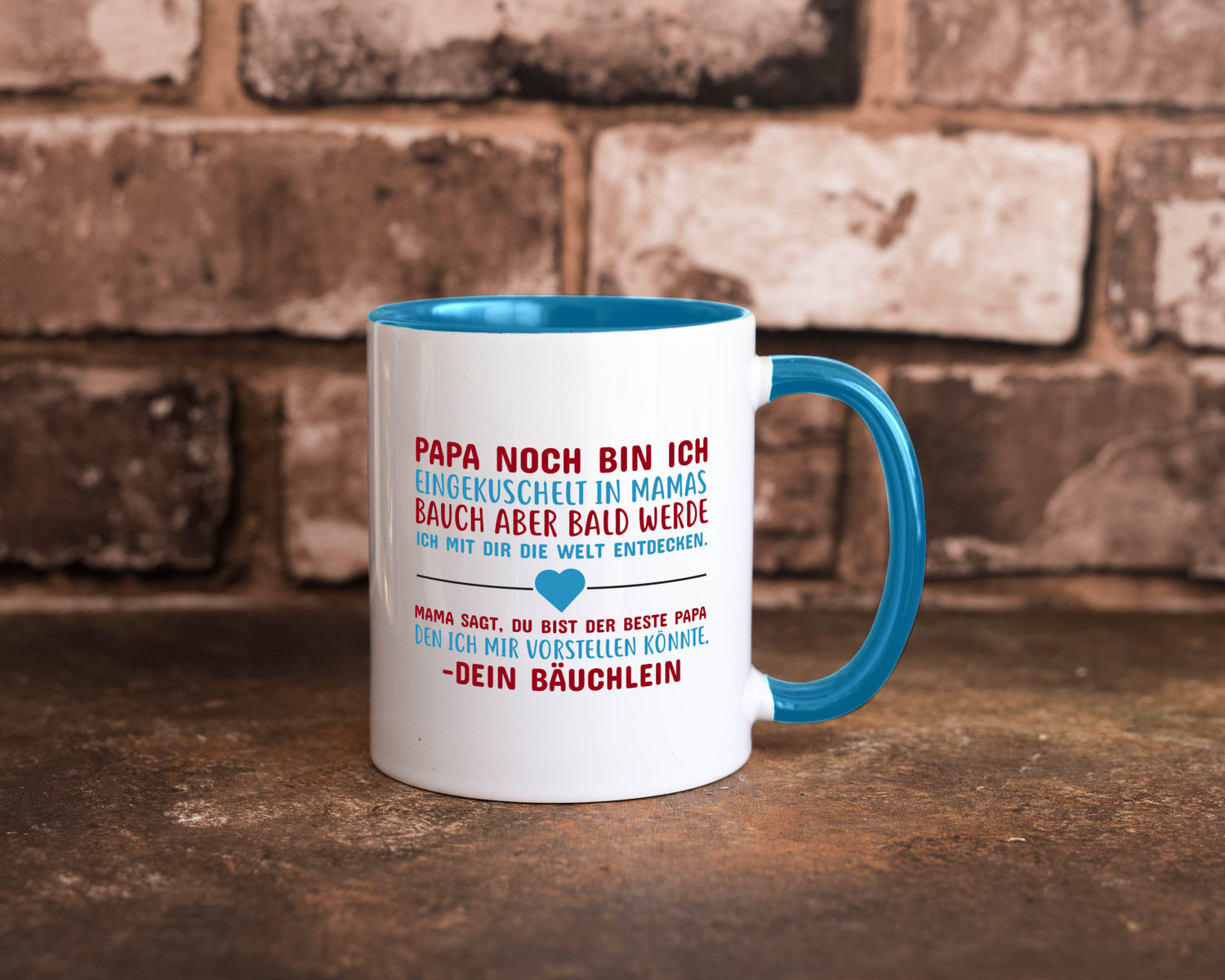 Schwangerschaft | Vaterschaft Tasse Papa Spruch Geschenk Familie Geschenkidee