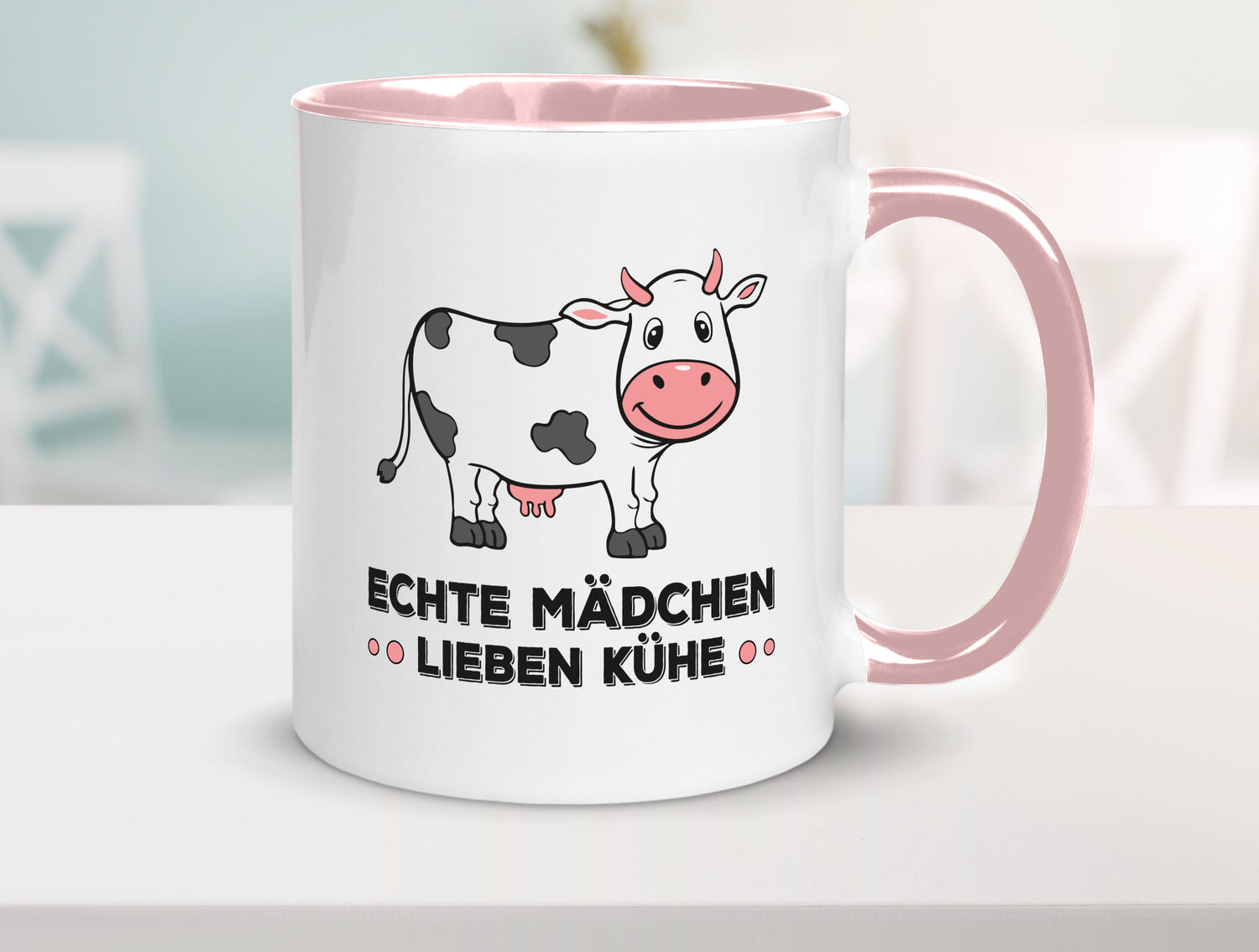 Echte mädchen lieben Kühe | Farm Farmer Bauer lustiger Spruch Geschenk Humor
