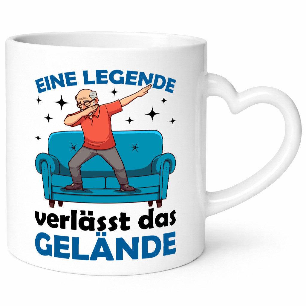 Legende verlässt das Gelände | Renteneintritt Rentner lustiger Spruch Geschenk