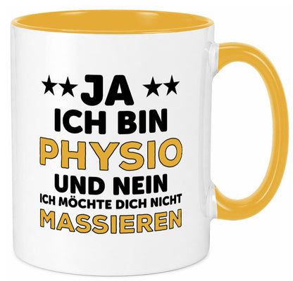 Ich bin Physio | lustige Spruch Tasse Physiotherapeut Geschenkidee Humor