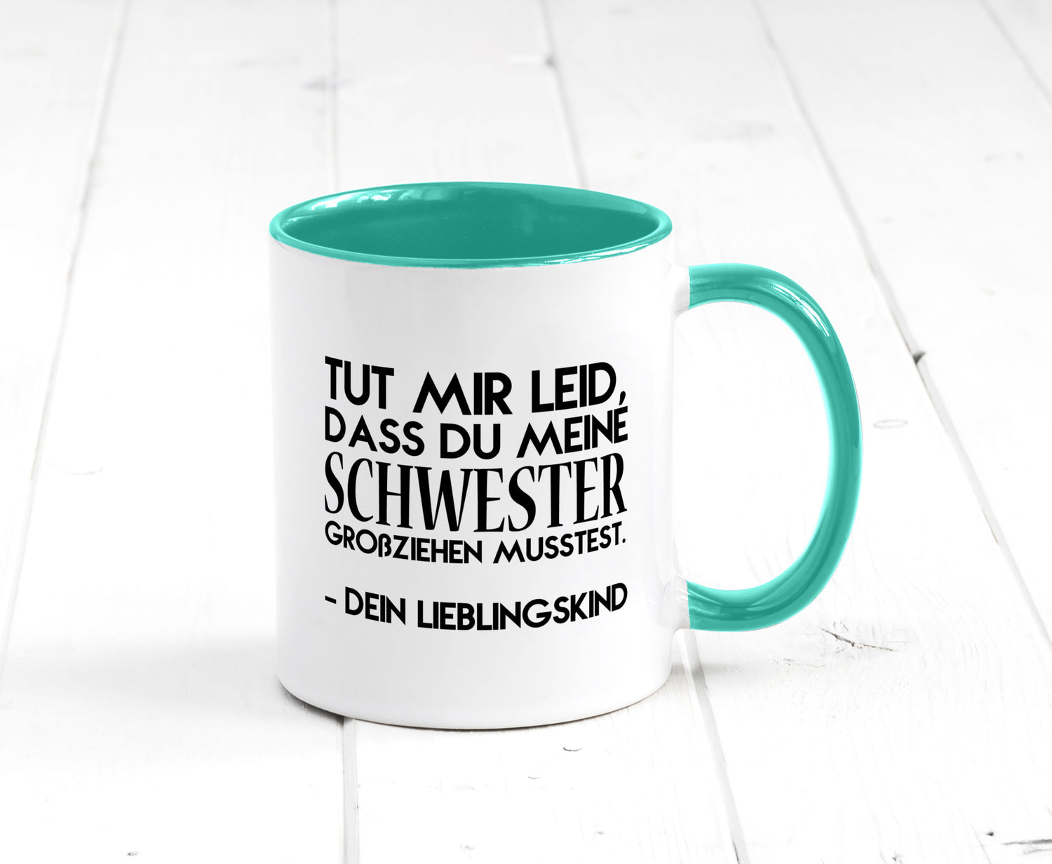Lieblingskind | Eltern Schwester Kinder lustig Geschenk Humor Geschenkidee