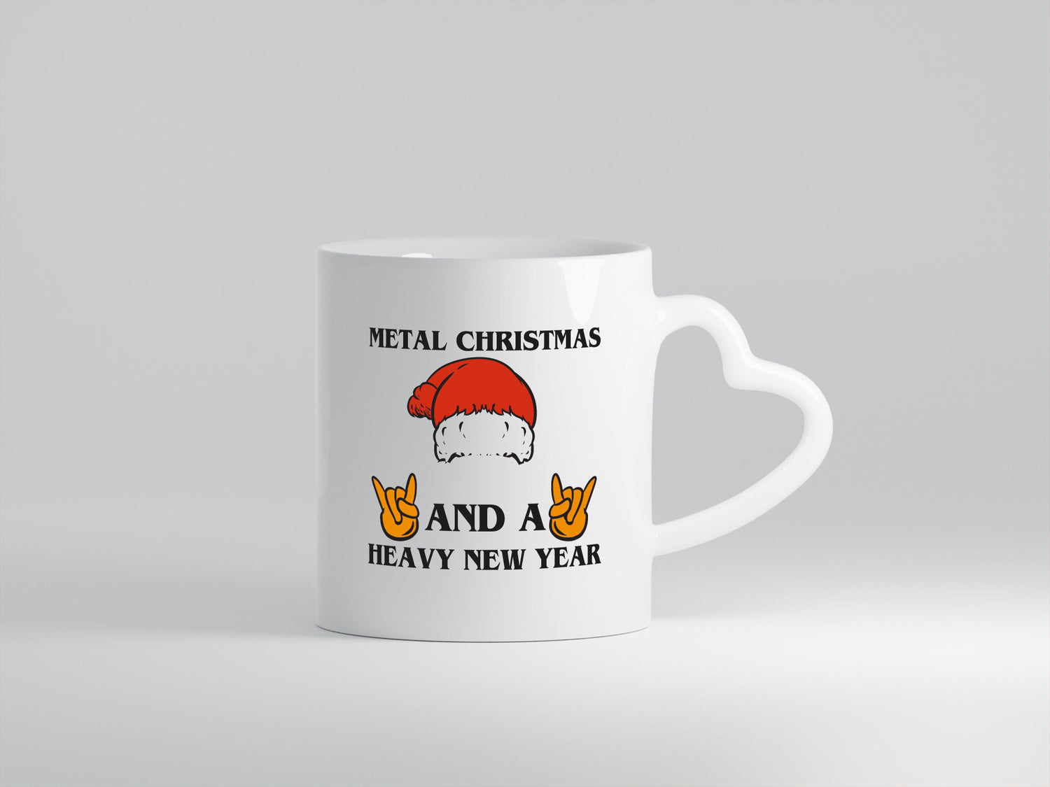 Metal Christmas | Motiv Tasse Rocker Heavy Humor Geschenkidee