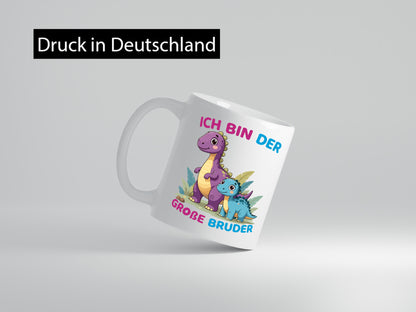 Ich bin der Große Bruder | Dinosaurier Dino lustiger Spruch Geschenk Humor