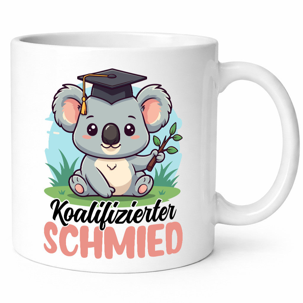 Koalifizierter Schmied | schmieden lustig Humor Geschenkidee Geschenk Tasse