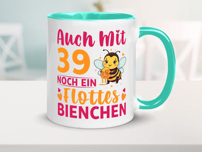 39. Geburtstag | Flottes Bienchen 39 Jahre lustiger Spruch Geschenk