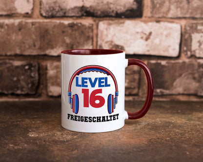 Level 16 Freigeschaltet | 16. geburtstag Gamer lustig Geschenkidee Geschenk